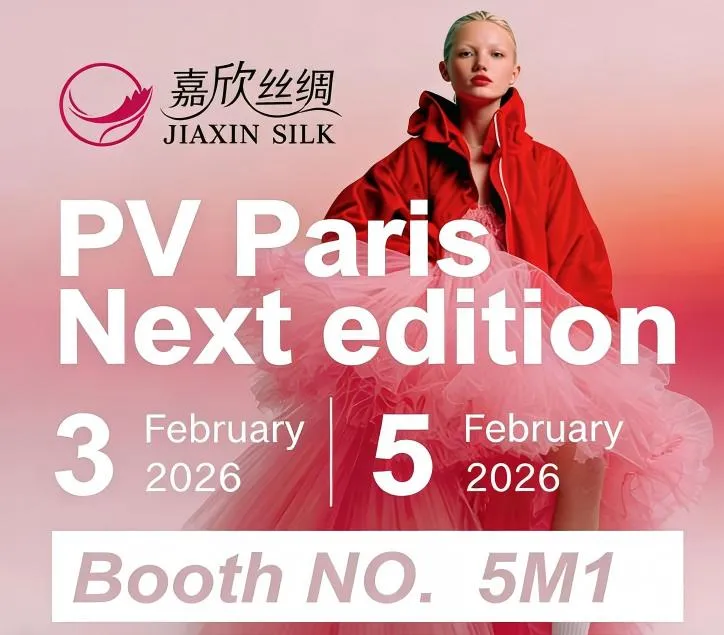 ZHEJIANG JIAXIN SILK ב-PV Paris: חקור בדים חדשניים בביתן 5M1